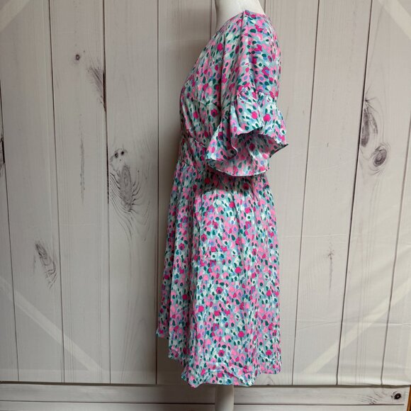 Lilly Pulitzer Blaire Stretch Dress 4 Hottie Dottie Multi EUC - Picture 5 of 11